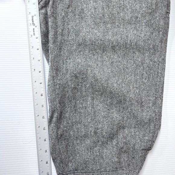 WOOLRICH CHARCOAL GREY WOOL CROPPED KNICKERS - Picture 14 of 14